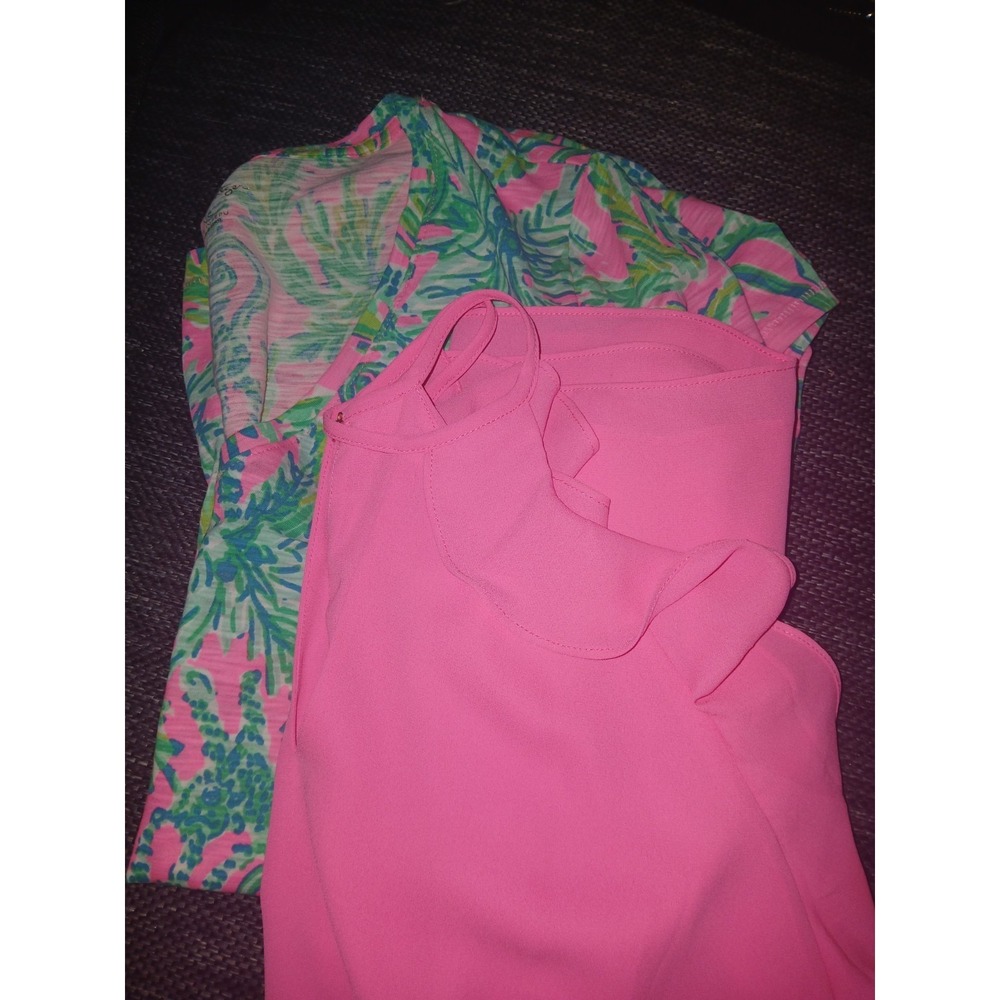 Lot Of 2 XS Lilly Pulitzer Women's Tops Beach Resort